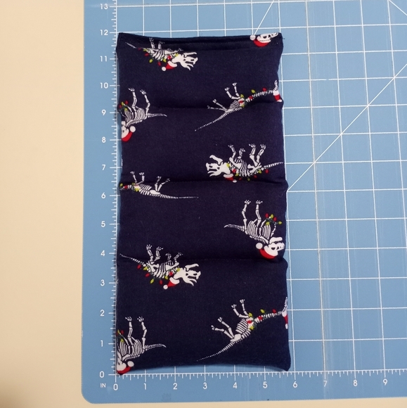 Microwavable Heating Pad Dinosaur Santa Skeletons Heat Pack - Picture 7 of 7